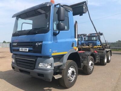 2012 DAF CF85 360 8x4 Hook Loader