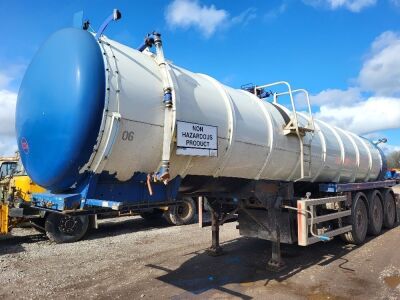 Whale 30,000ltr Triaxle Evacuation Tanker - 2