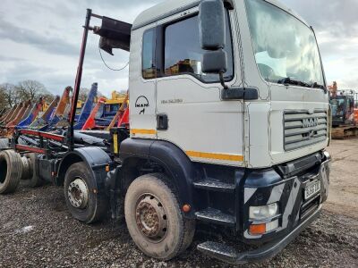 2007 MAN TGA 32 350 8x4 Hook Loader - 3