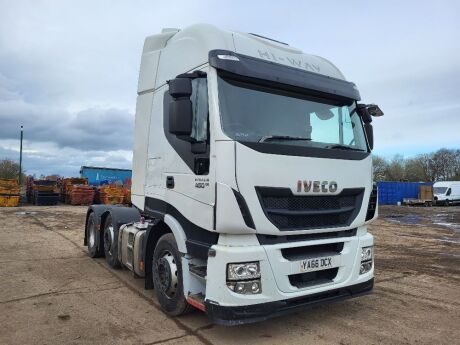 2016 Iveco Stralis 460 Euro 6 Midlift Tractor Unit