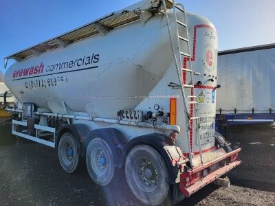 2012 Spitzer 43³ Triaxle 3 Pot Tanker Trailer