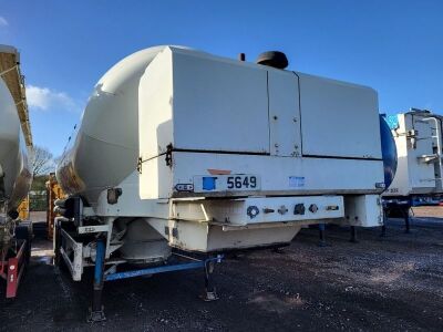 2012 Spitzer 43³ Triaxle 3 Pot Tanker Trailer - 3