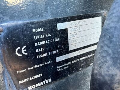 2005 Komatsu WA250PT-5H Loading Shovel - 6