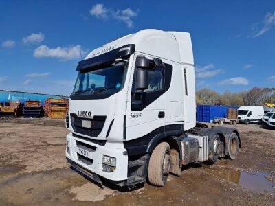 2016 Iveco Stralis 460 E6 6x2 Midlift Tractor Unit