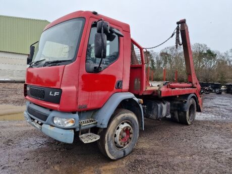 2005 DAF LF 55 220 4x2 Skip Loader