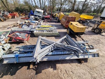 3 x Pallets of Galvanised Racking - 3