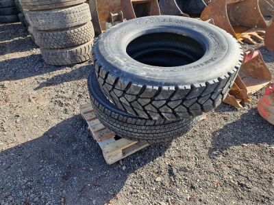 6 x Remould Truck Tyres - 2