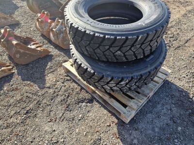 6 x Remould Truck Tyres - 4