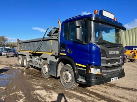 2019 Scania P410 8x4 Steel Body Tipper