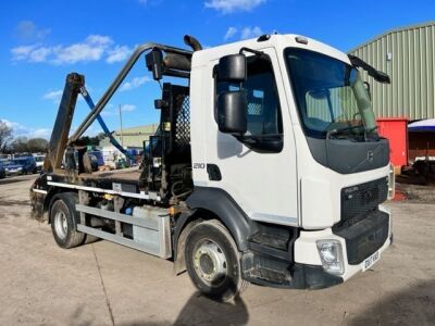 2017 Volvo FL 210 14t 4x2 Telescopic Skip Loader - 2