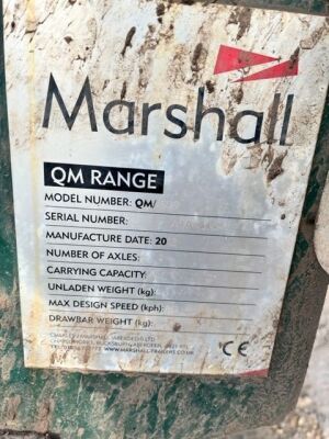 2018 Marshall QM/1600 Grain Trailer - 8