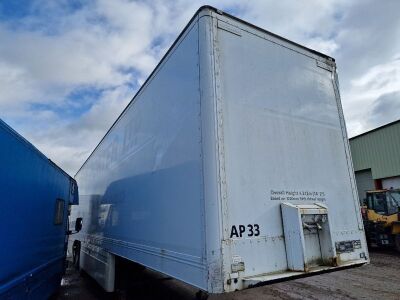 2001 Montracon Tandem Axle Box Trailer - 2