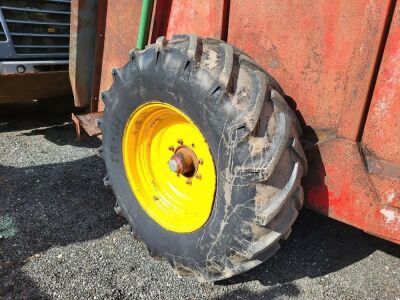 2007 Marshall Vesuvius Vantage 1500 Single Axle Drawbar Muck Spreader - 6