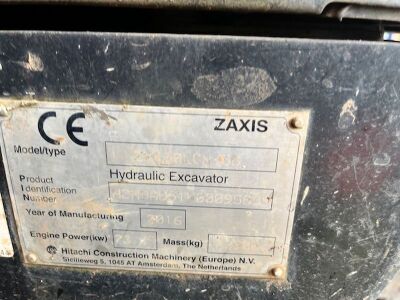 2016 Hitachi ZX130LCN-5B Excavator - 10