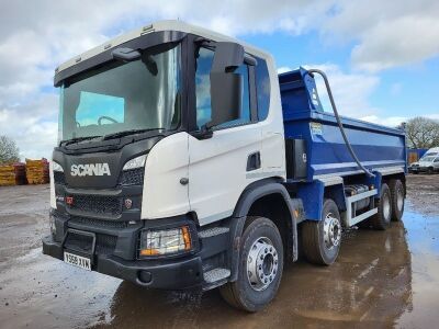 2018 Scania P410 XT 8x4 Steel Body Tipper - 2