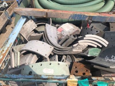 Stillage of Assorted Leyland & ERF Vintage Brake Linings - 3