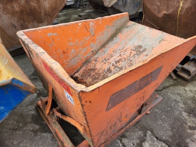 2x Forklift Tipping Skips