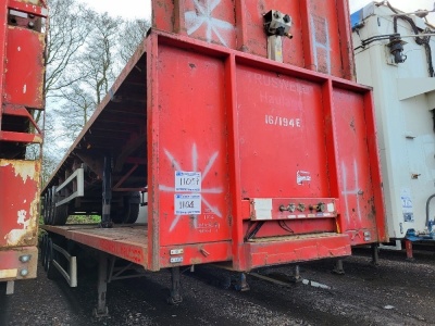 2004 Weightlifter Triaxle Extending Flat Trailer - 2