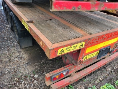 2004 Weightlifter Triaxle Extending Flat Trailer - 6