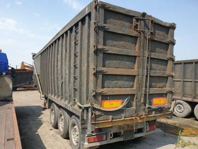 2007 Euro Trailers Triaxle Scrap Spec Tipping Trailer - 4