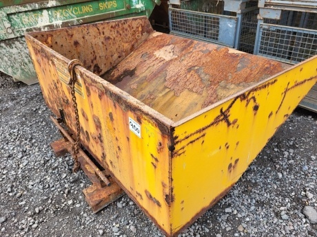 Contact 1500kg XL Forklift Tipping Skip