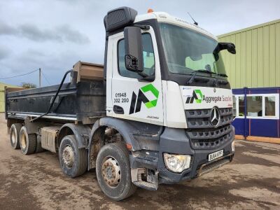 2014 Mercedes Arocs 3236 8x4 Steel Body Tipper