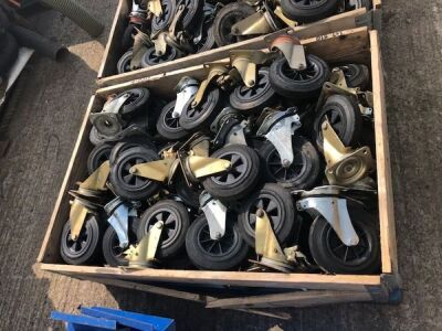 Qty Wheelie Bin Casters - 3