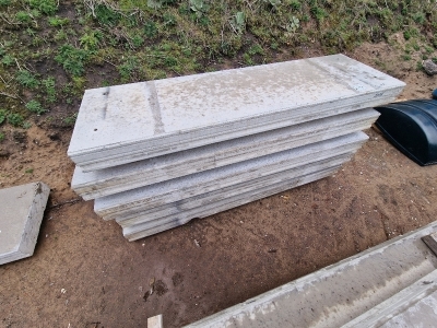 5x Reinforced Concrete Panels