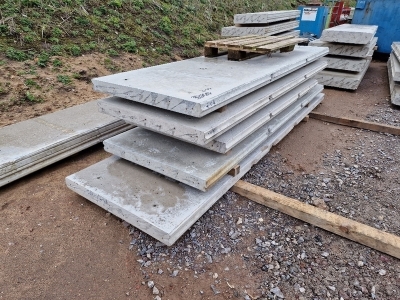 5x Reinforced Concrete Panels - 2