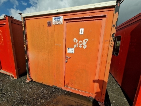 16ft x 9ft Jack Leg Anti Vandal Site Toilet Block