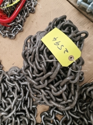 2 x 4m Long x 10mm Lashing Chain 