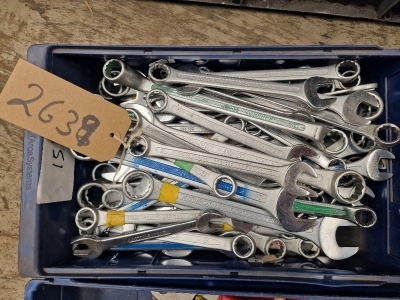 1 x Box of Assorted Spanners