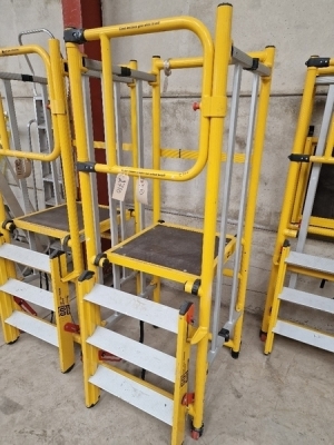 Safety Podium Access Work Platform Steps