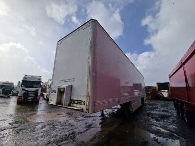 2001 Montracon Tadem Axle Box Trailer - 2