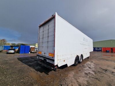 2001 Montracon Tadem Axle Box Trailer - 4