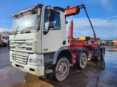 2008 DAF CF85 360 8x4 Hook Loader - 2