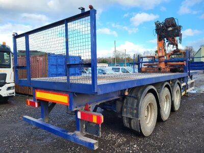 2003 Weightlifter Brick Crane Trailer 3SPS 12.220M - 4