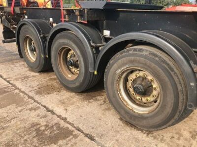 2007 Dennison Triaxle Sliding Skeletal Trailer - 5