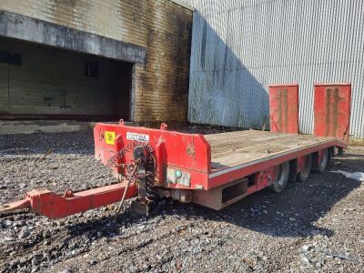 2011 Cheiftain Triaxle Drawbar Low Loader