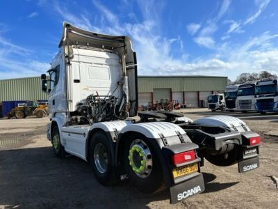 2017 Scania R520 V8 6x2 Rear Lift Tractor Unit - 3