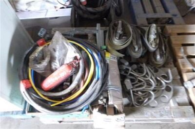 Qty Straps, Hooks, Hoses etc - 3