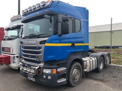 2013 Scania R480 6x2 Tag Axle Tractor Unit