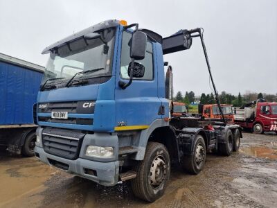 2012 DAF CF 85 360 8x4 Hookloader