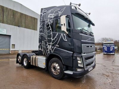 2017 Volvo FH16 750 Globetrotter Rear Lift Tractor Unit - 3