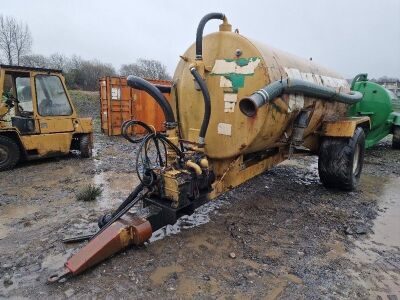 Tallow Single Axle Drawbar Vacuum Tanker