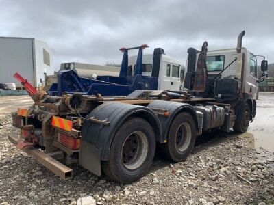 2009 DAF CF 85-410 6x2 Rear Lift Drawbar Hook Loader - 4