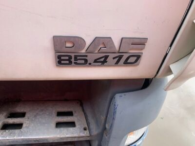 2009 DAF CF 85-410 6x2 Rear Lift Drawbar Hook Loader - 10