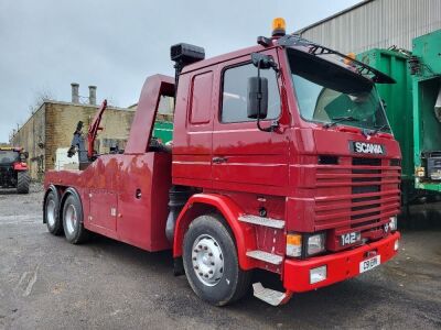 1985 Scania 142M V8 6x2 Recovery Truck