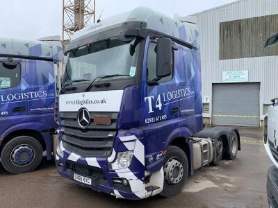 2016 Mercedes Actros 4x2 Mid Lift Tractor Unit