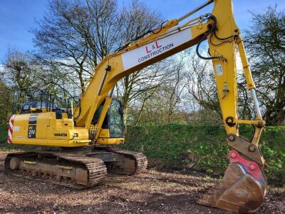 2021 Komatsu PC210LC-11EO Excavator